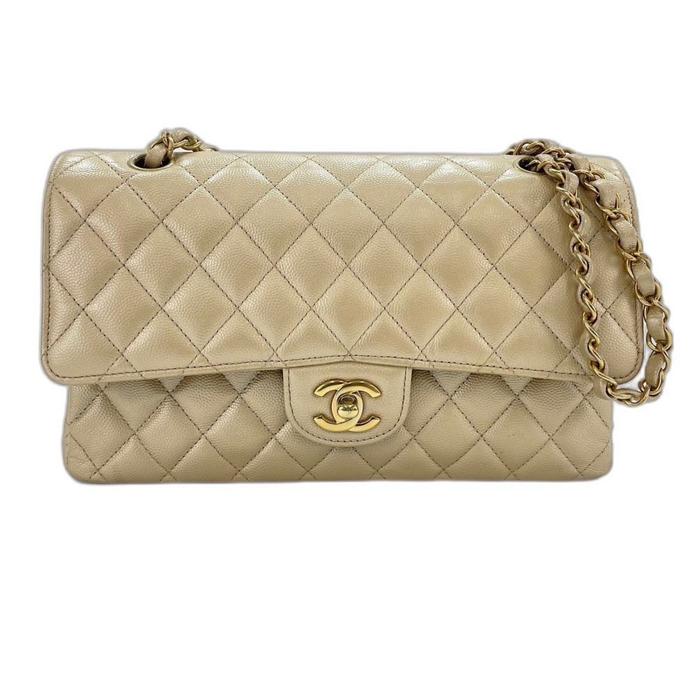 Chanel Matelassé 25 Shoulder Bag, Beige - Picture 1 of 12
